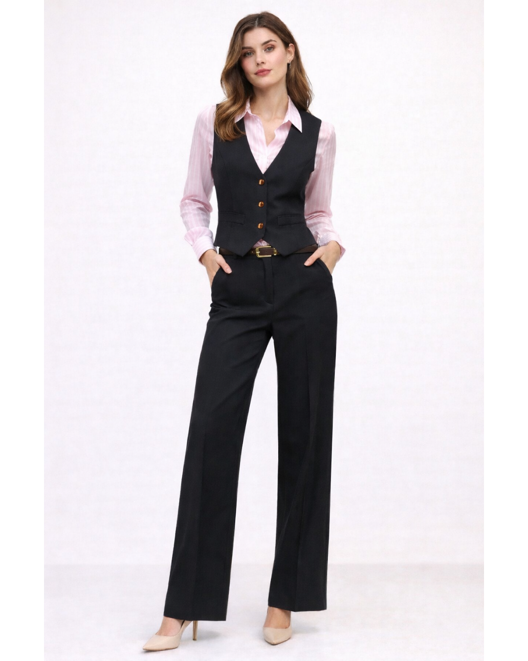 Completo Donna Pantalone e Gilet