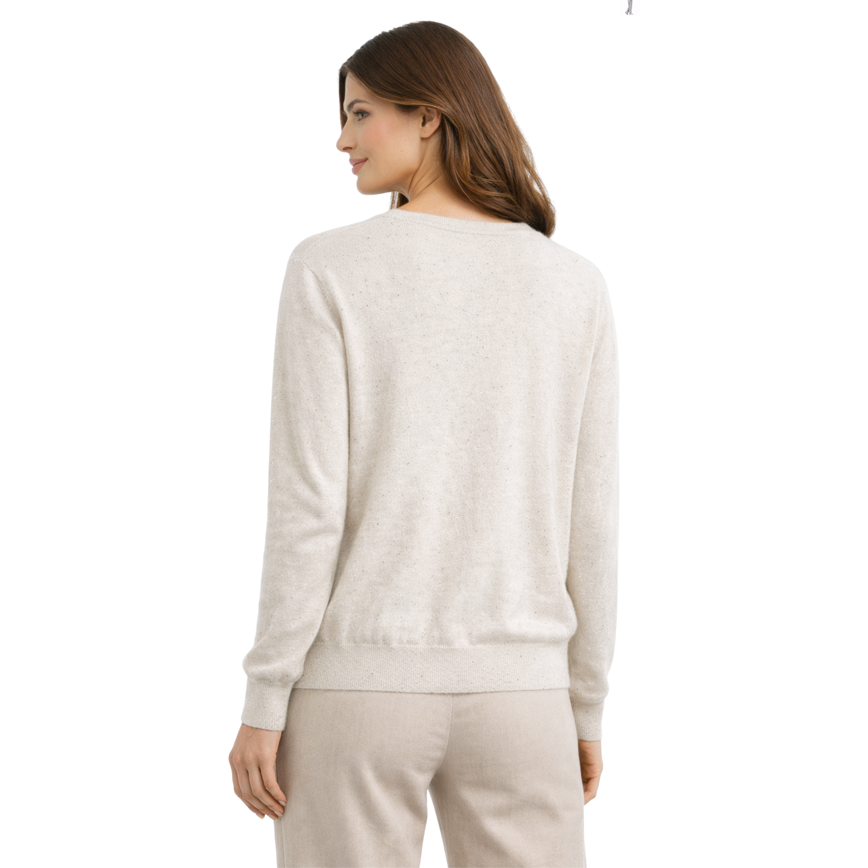 Cardigan Donna Beige