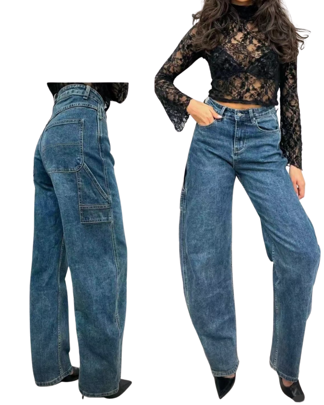 Jeans Donna Wide Leg