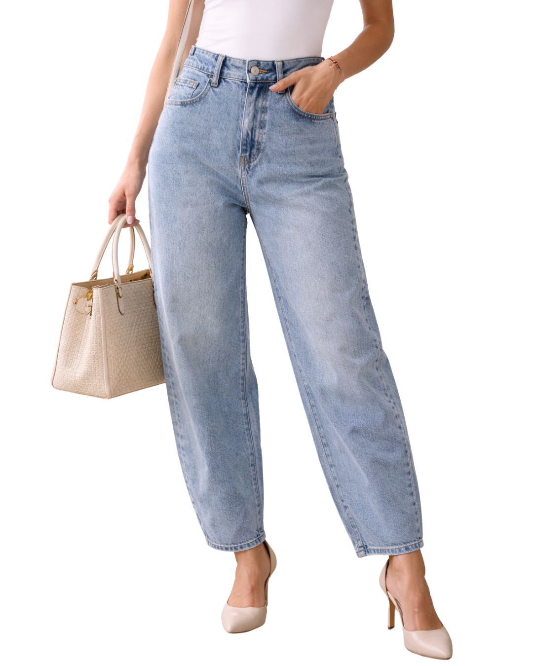Jeans Donna Barrel