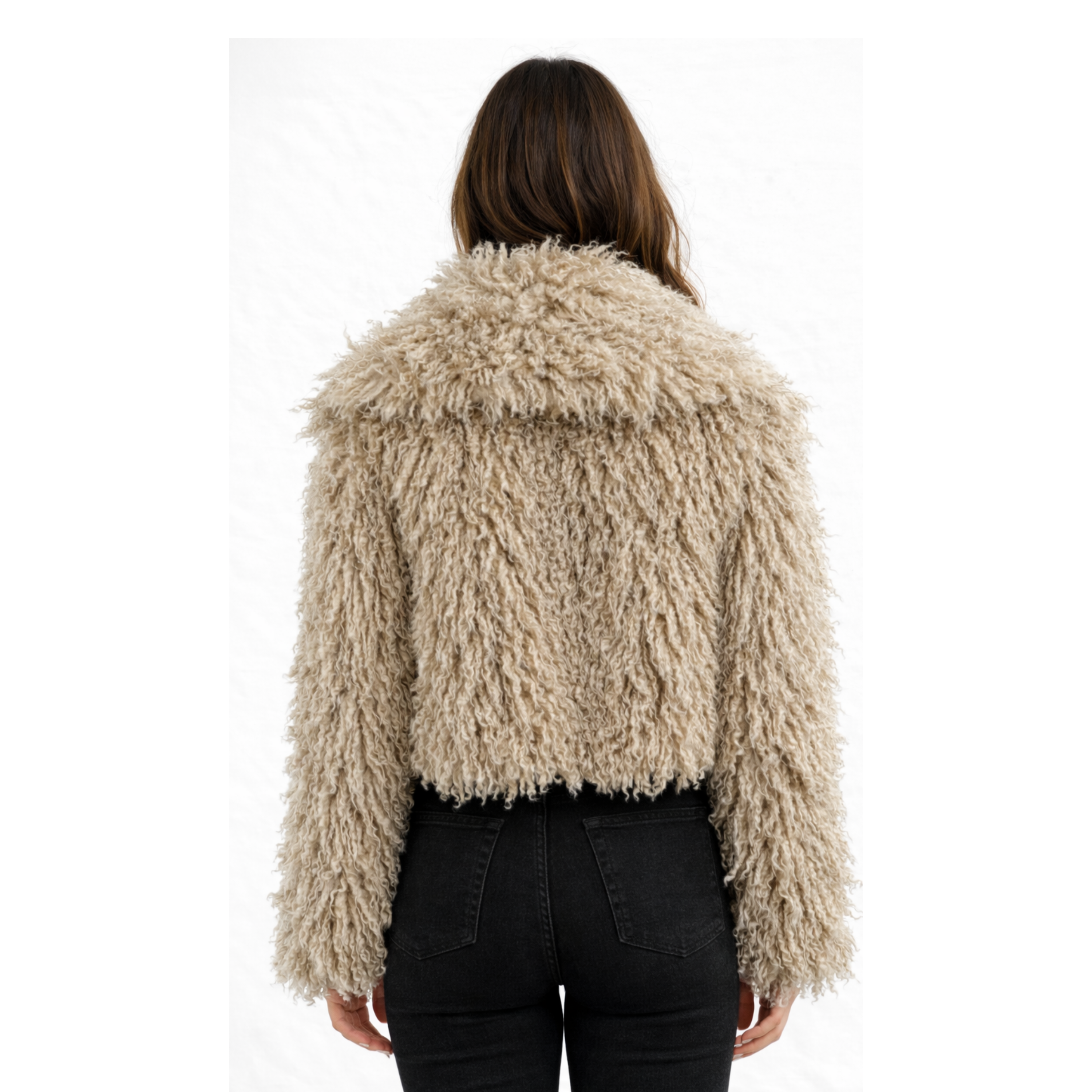 Shaggy faux fur Jacket