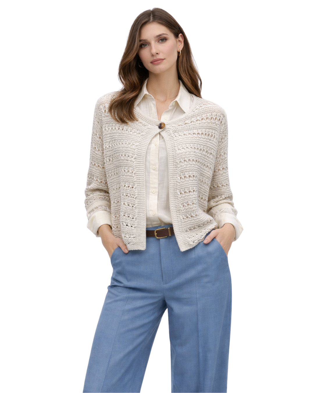 Cardigan lavorato a maglia