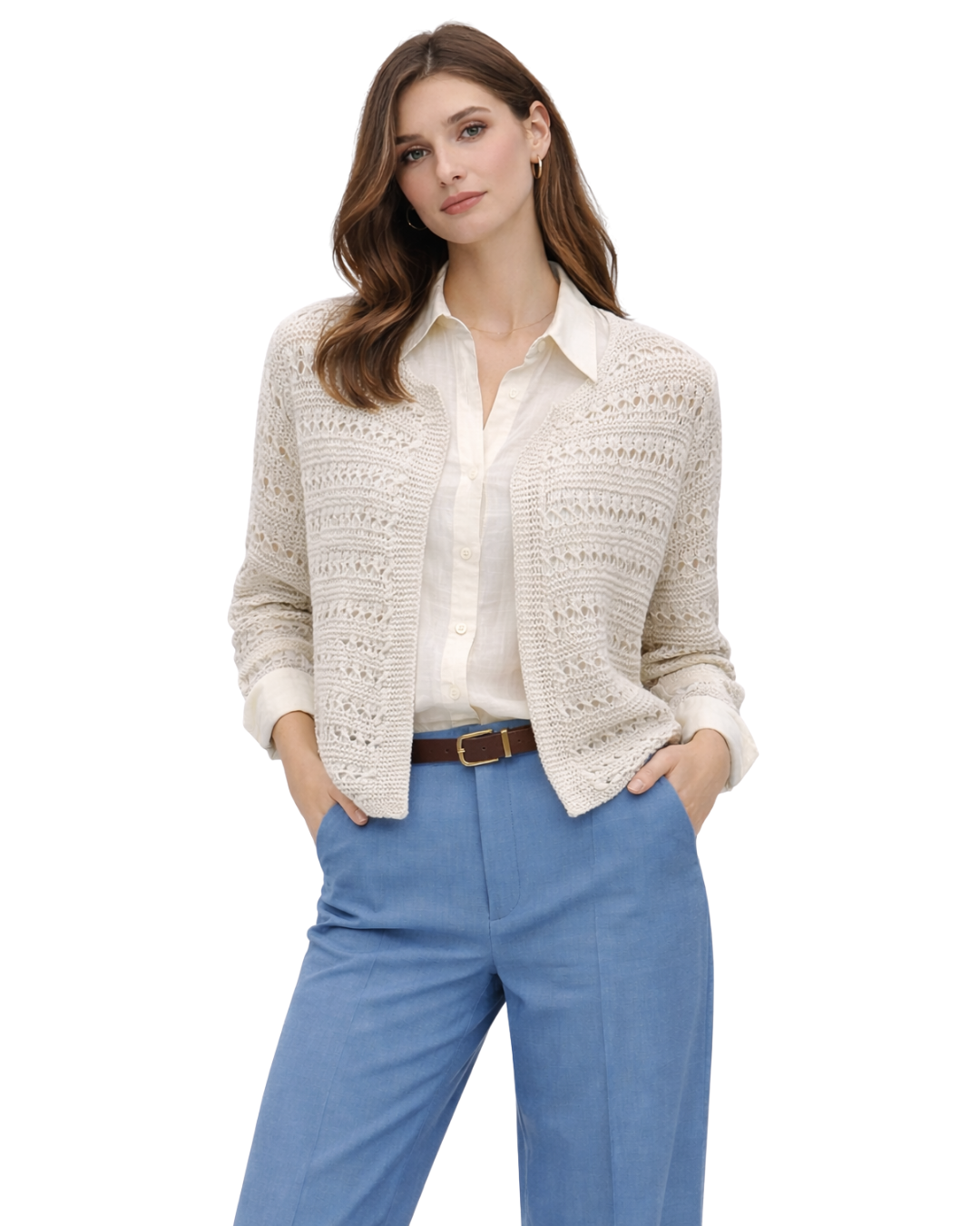 Cardigan lavorato a maglia