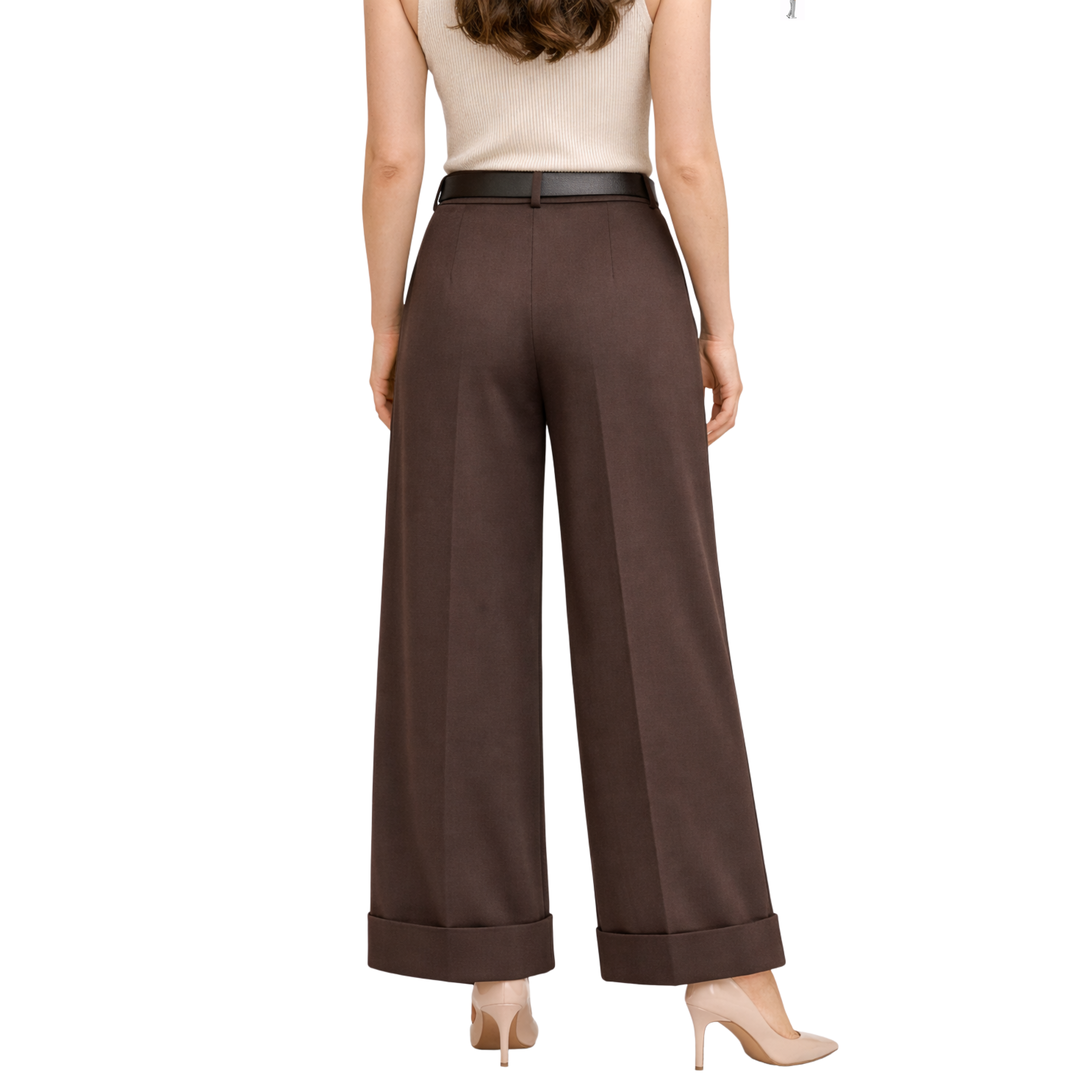 Pantaloni Palazzo Marroni