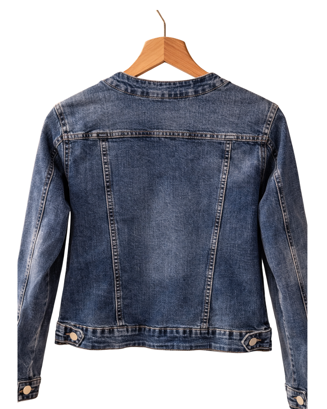 Giacca di jeans con perle