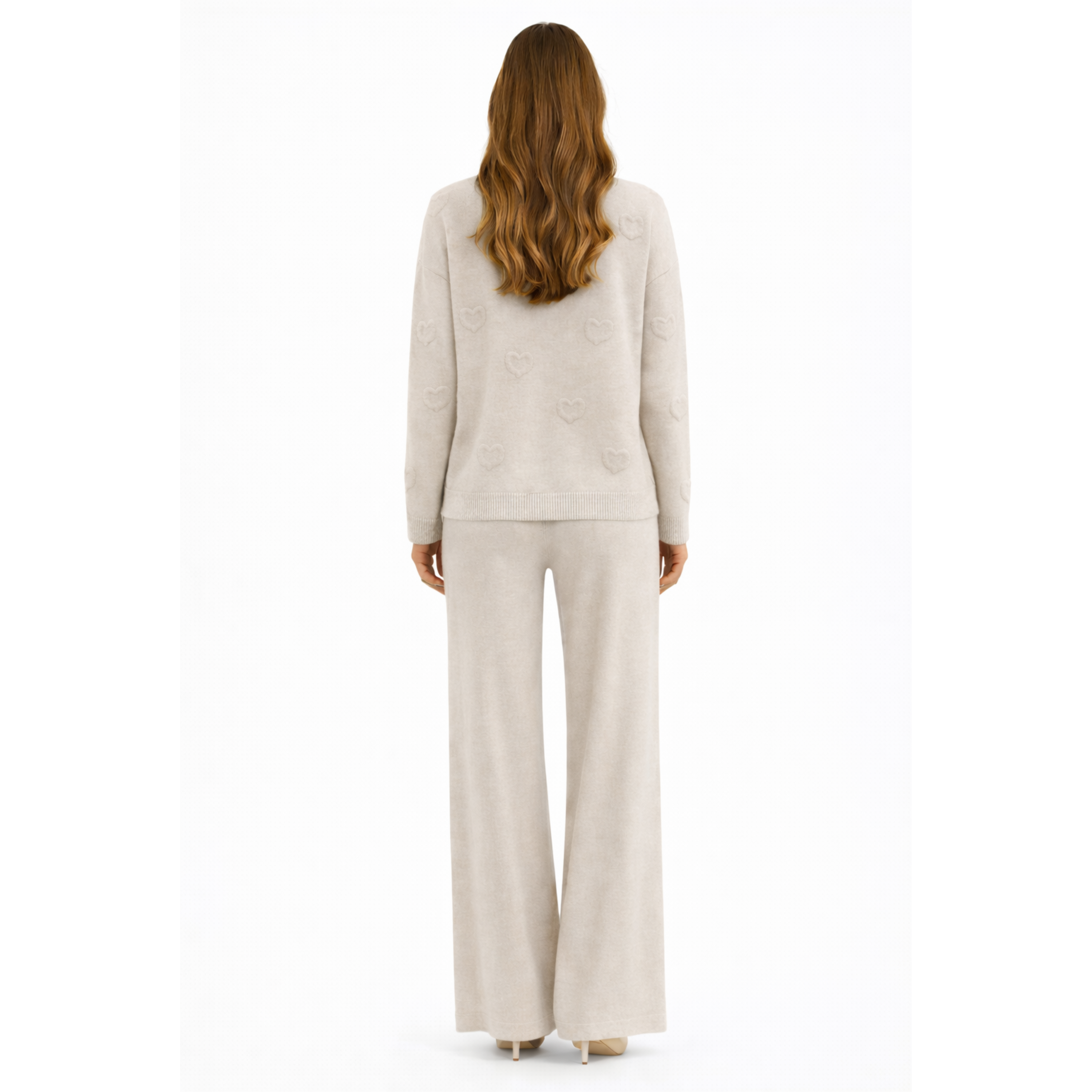 Beige Loungewear Set