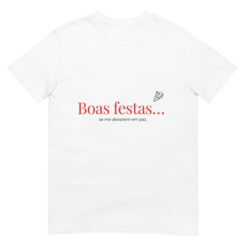 Camiseta Boas Festas