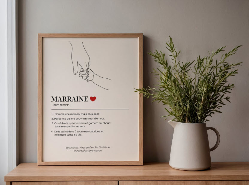 Affiche Marraine 