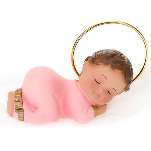 Pequeño niño Jesus yeso 6 cm 