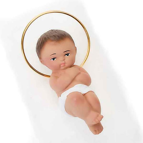 Pequeño niño Jesus yeso 6 cm 