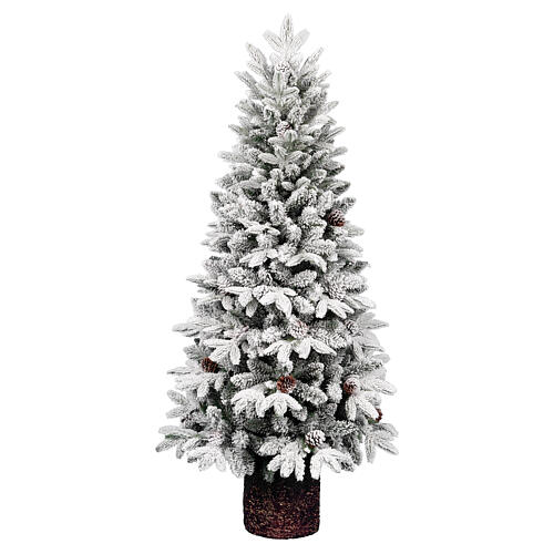 Árbol de Navidad 150 cm blanco nieve