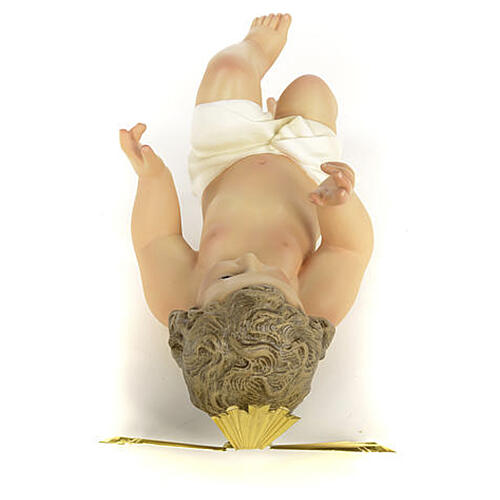Niño Jesús con aureola 40cm pasta de madera