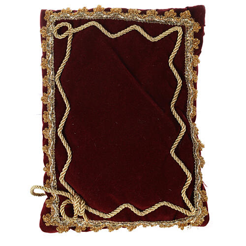 Niño Jesús resina cojín 20x10x10 cm