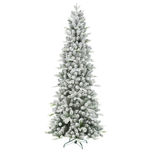 Árbol de Navidad 210 cm blanco nieve