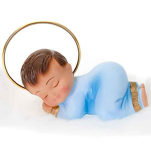 Pequeño niño Jesus yeso 6 cm 