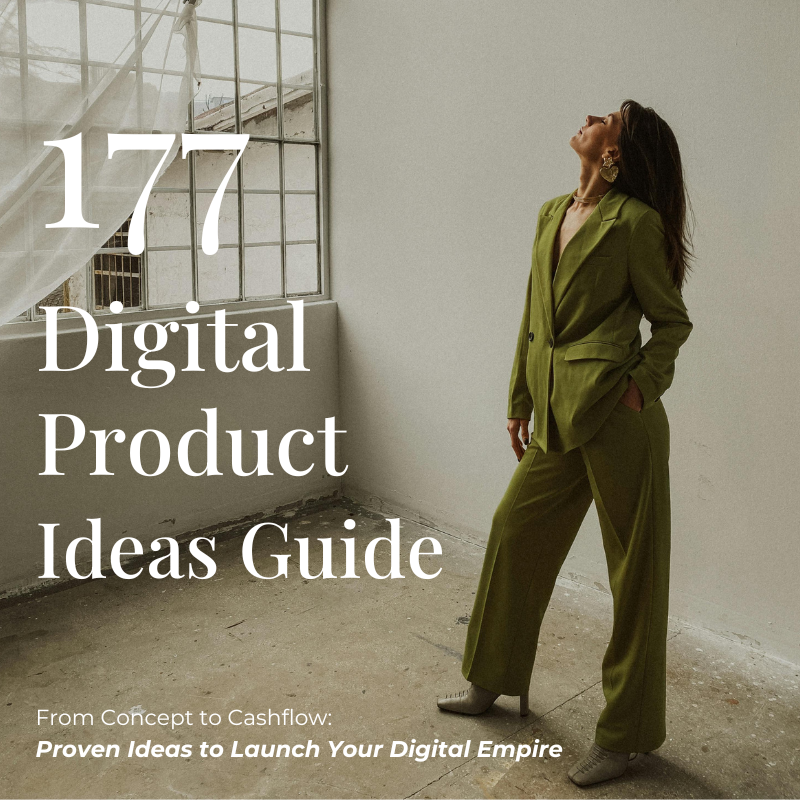 Digital Product Ideas + Guide