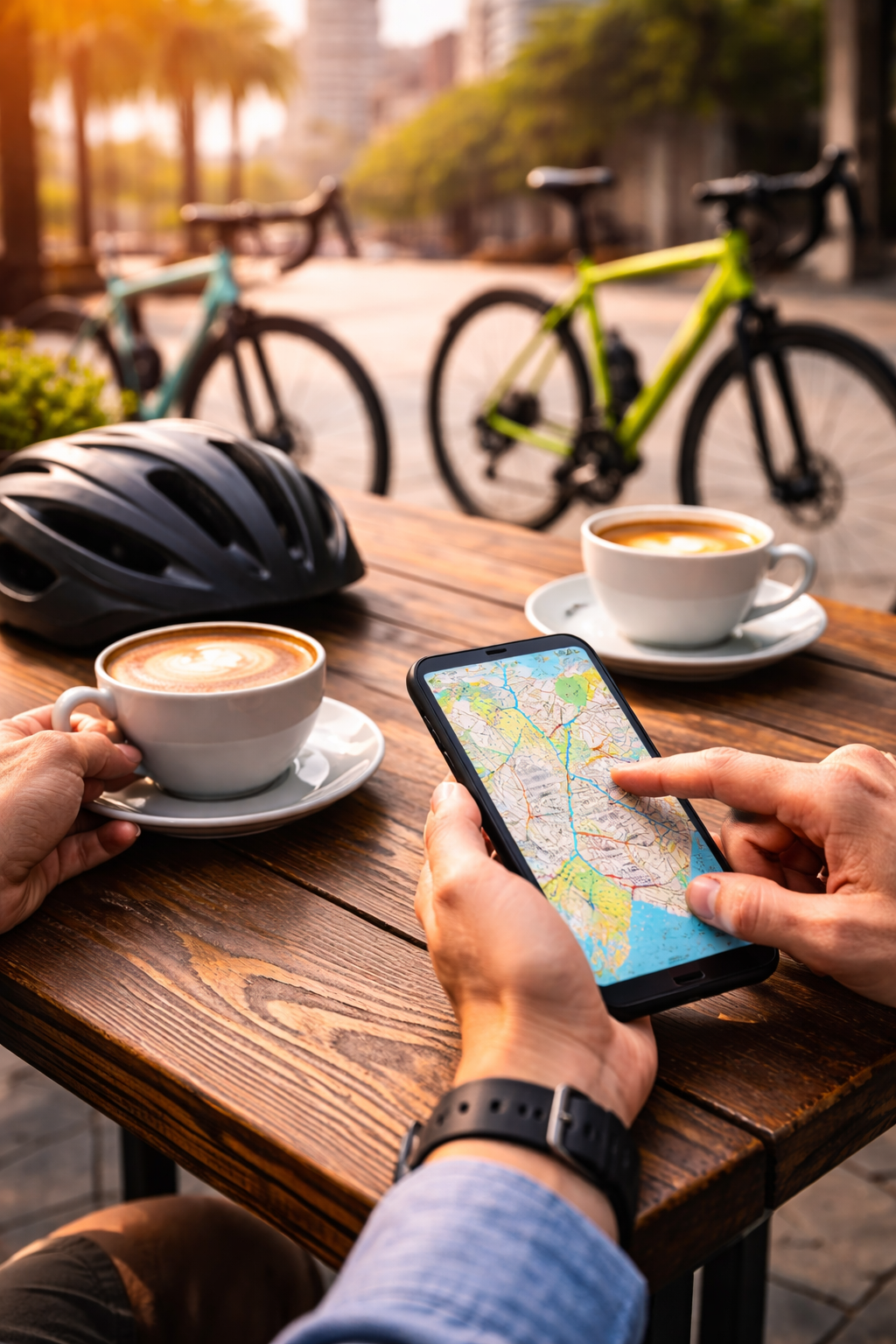 2 Bicis + Ruta + Café