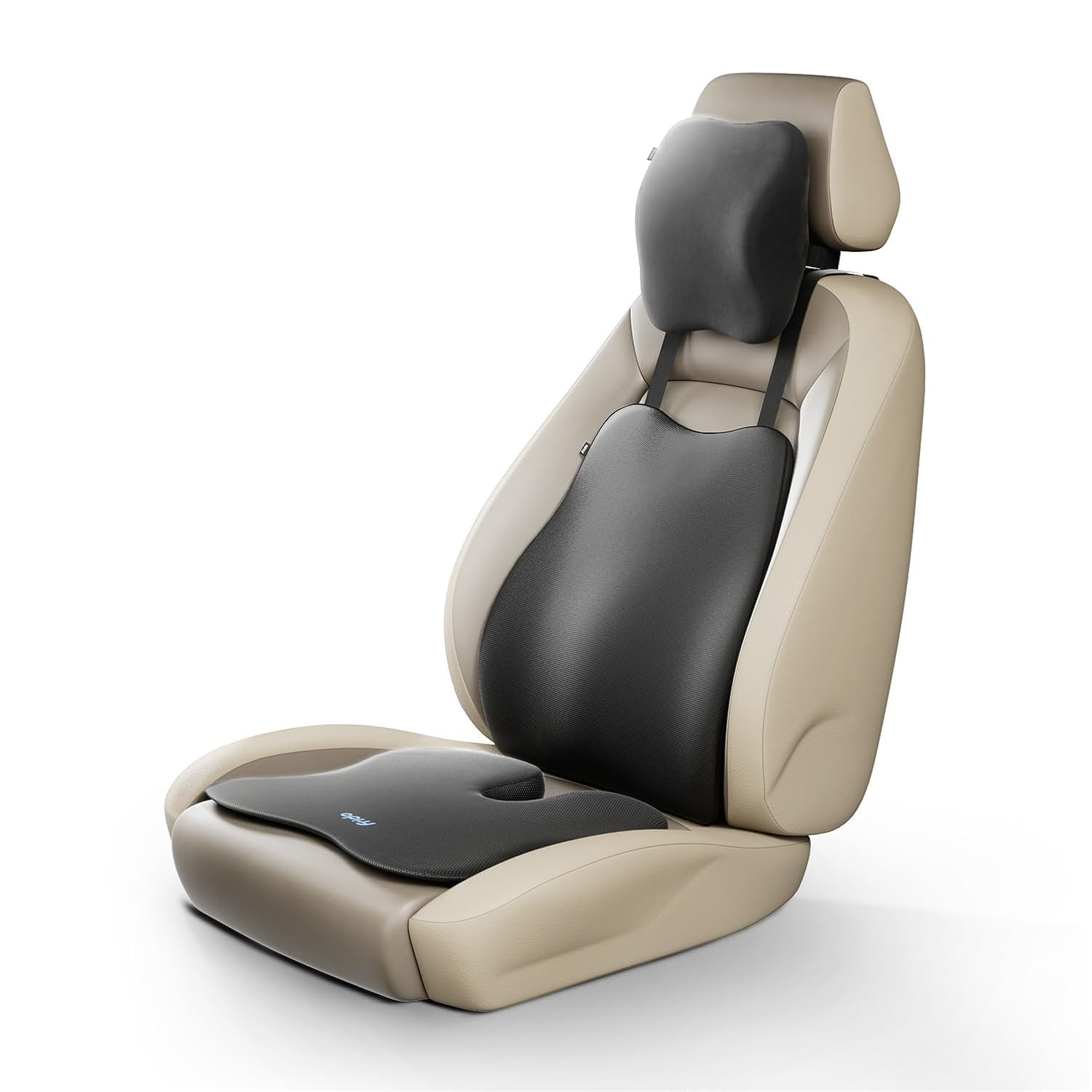 Ergonomic Memory Foam Car Seat Cover