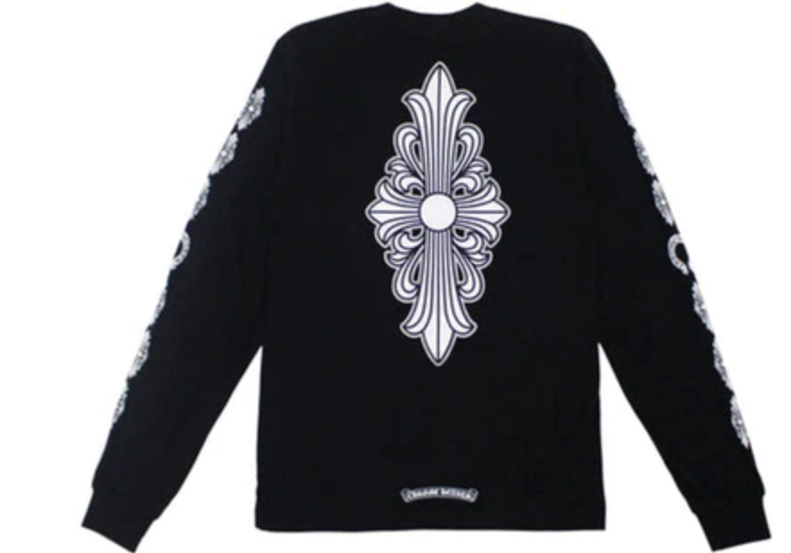 Black Long Sleeve Graphic T-Shirt