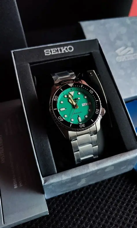 Seiko 5 Sports SRPK33 (Teal/Tiffany-style dial )