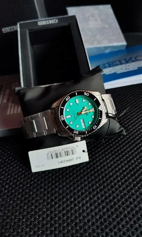 Seiko 5 Sports SRPK33 (Teal/Tiffany-style dial )