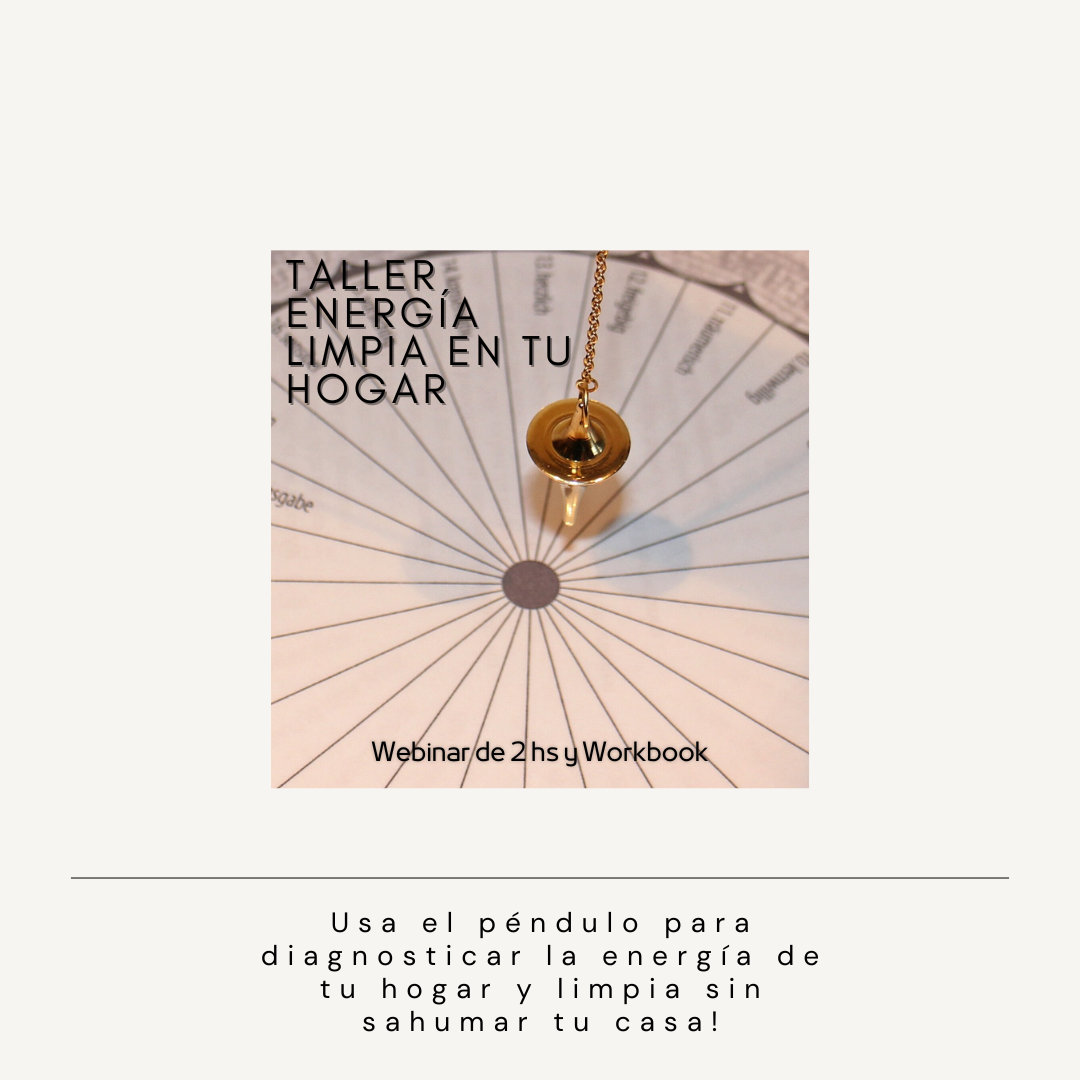 Taller de limpieza energetica del hogar