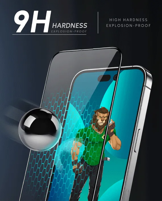 High Definition Tempered Glass Screen Protector FOR ALL SAMSUNG/HUAWI AND IPHONE MODELS