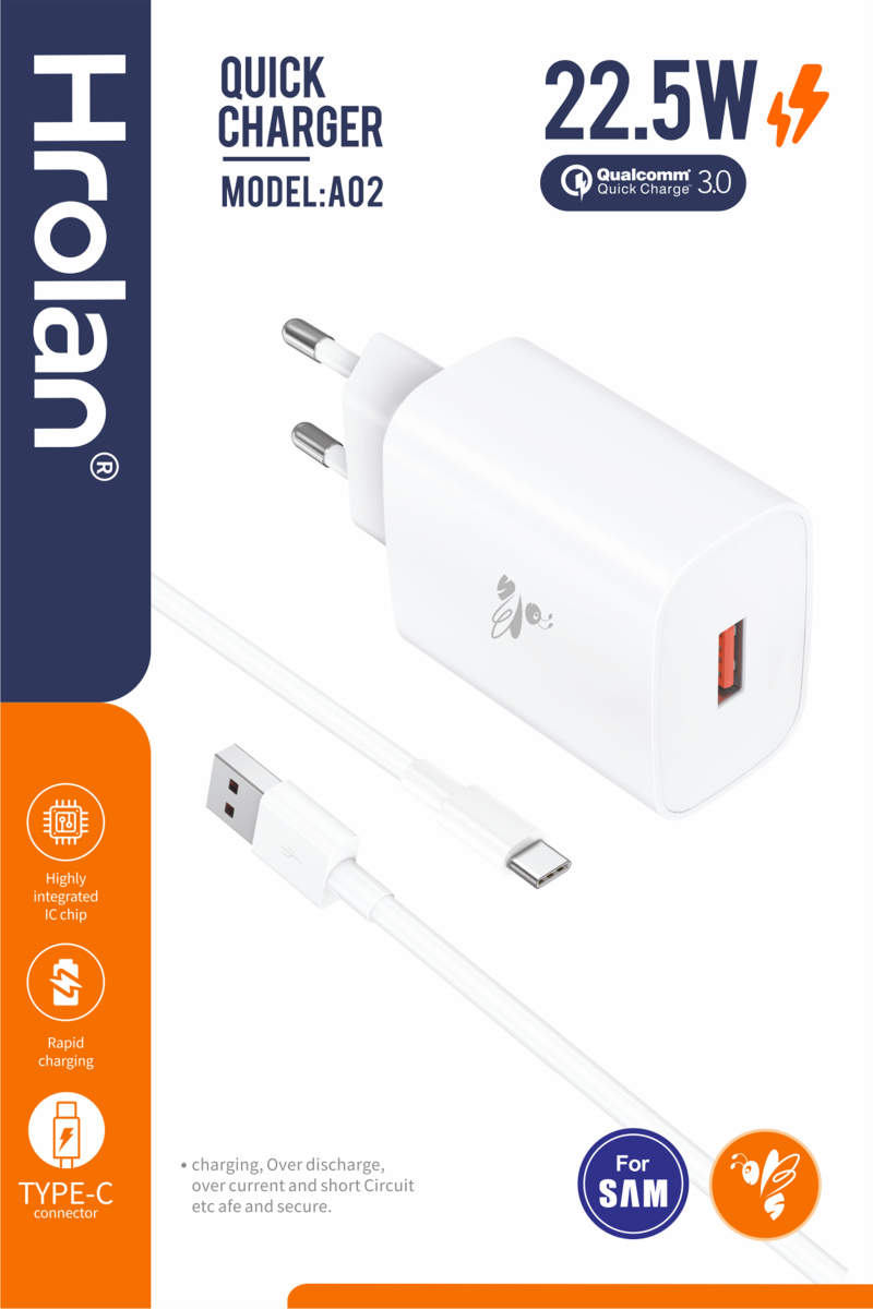 Hrolan Quick Charger A02