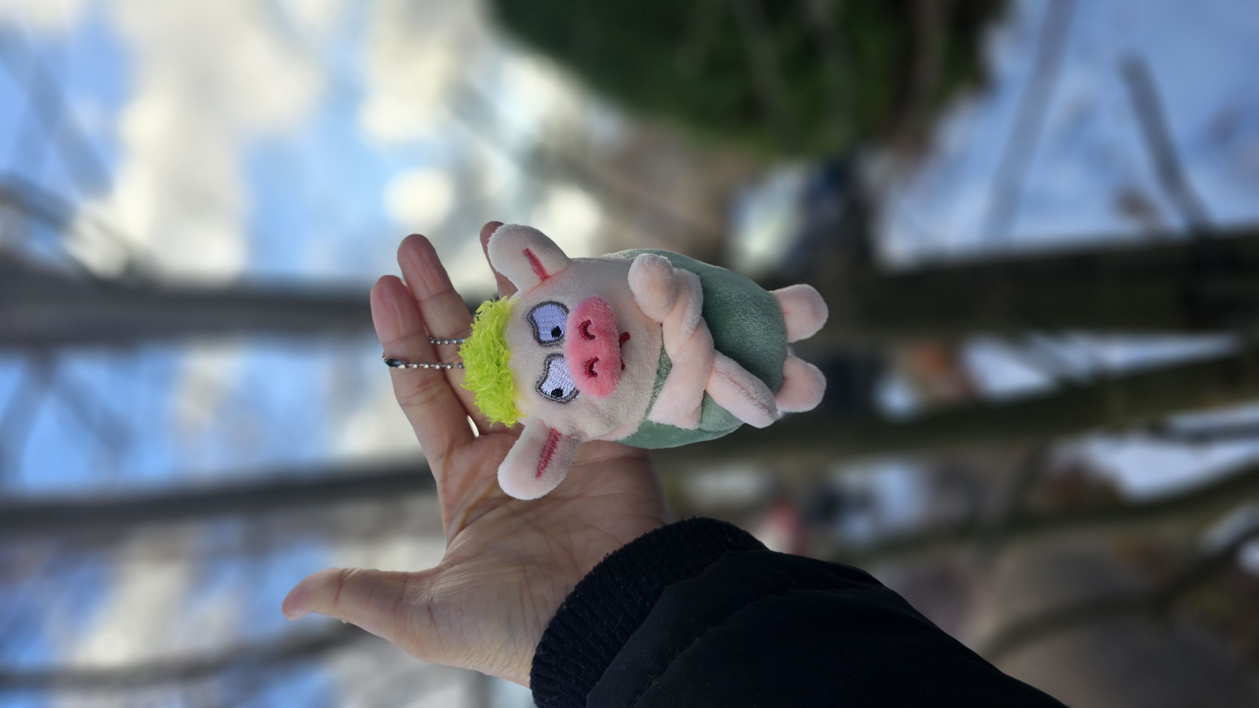 Boba tea cup keychains