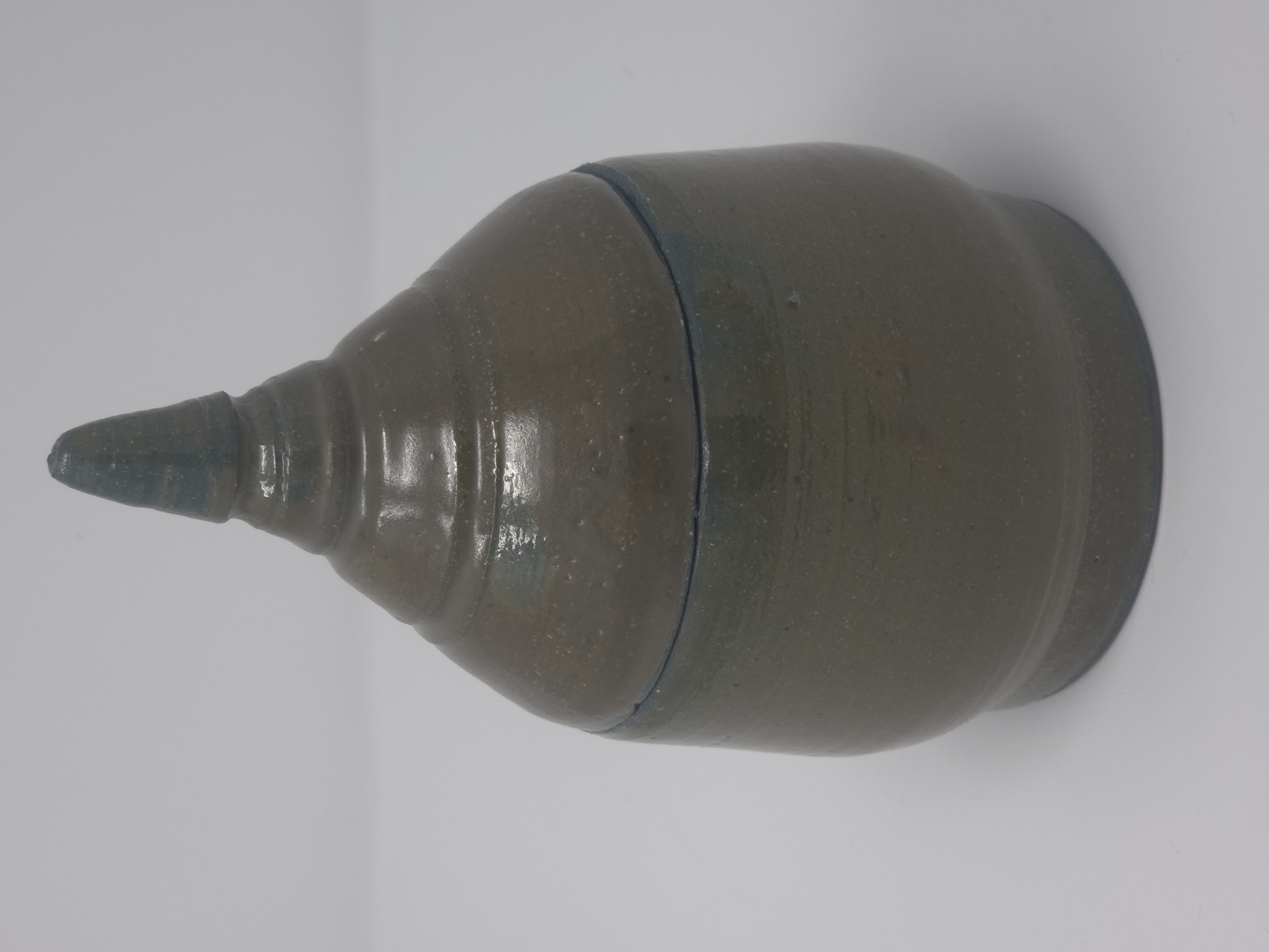 Ceramic Jar with Pointed Lid