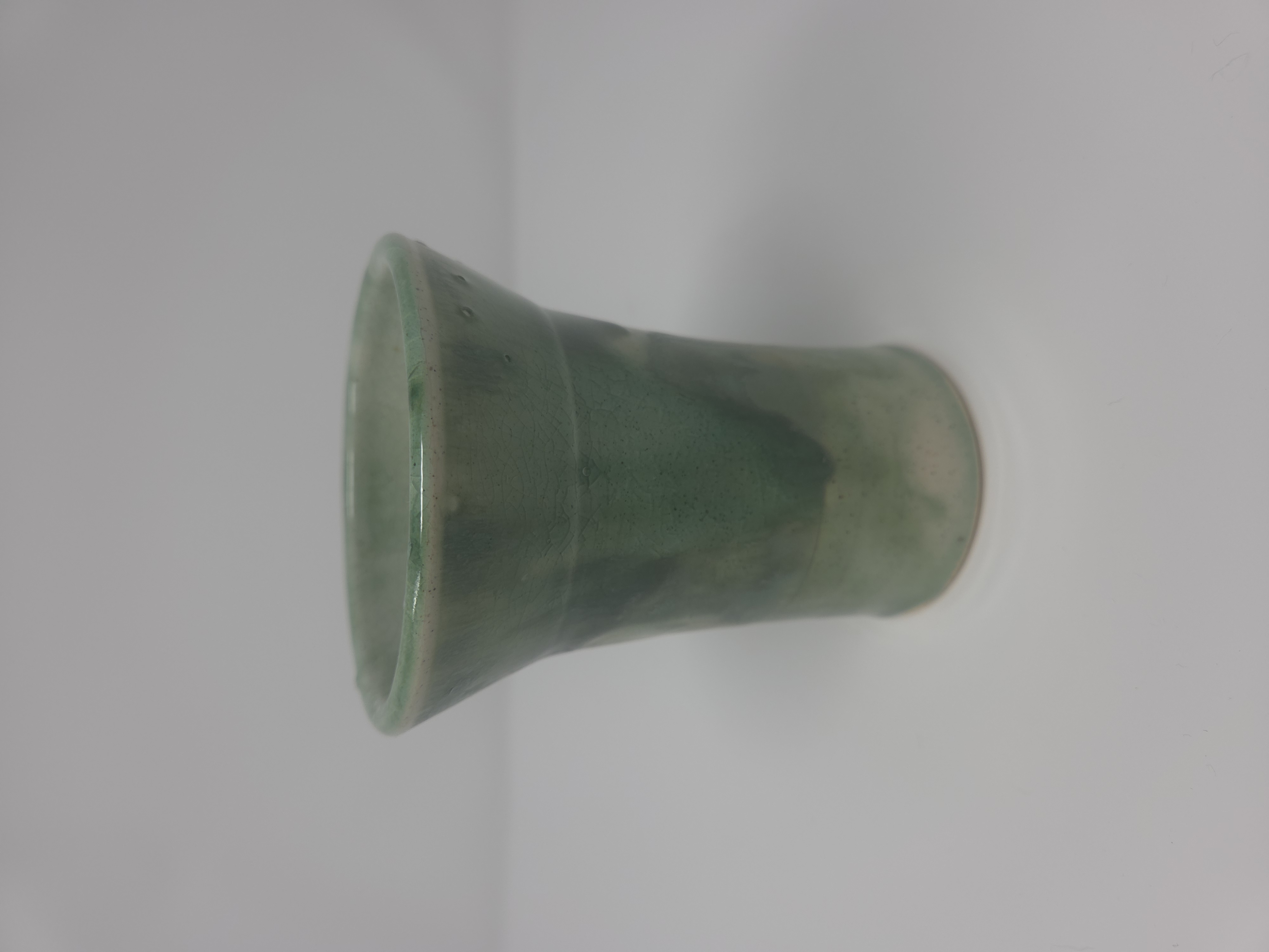 Handmade Green Ceramic Cup