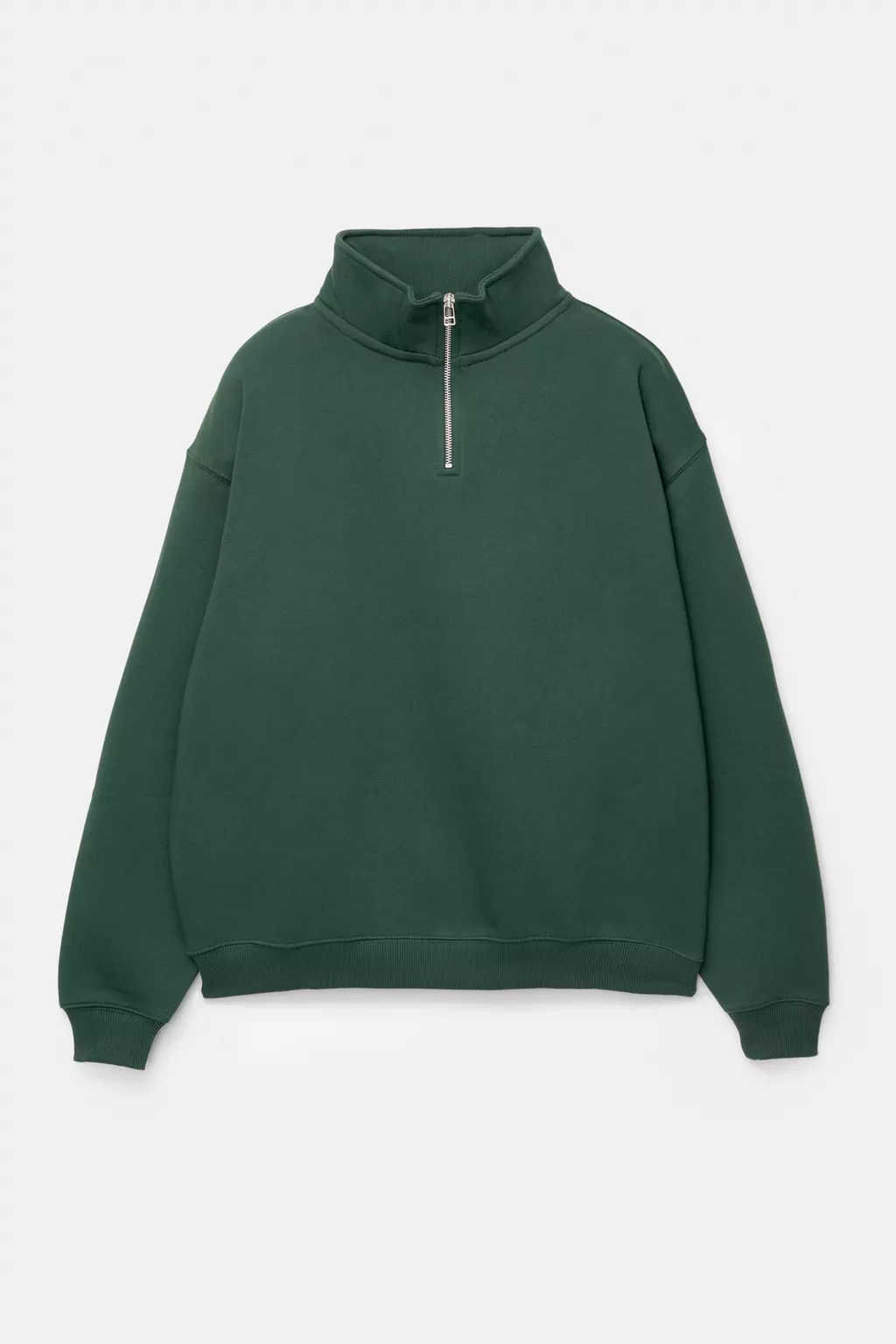 Blusa de moletom verde PullBear FRESKU