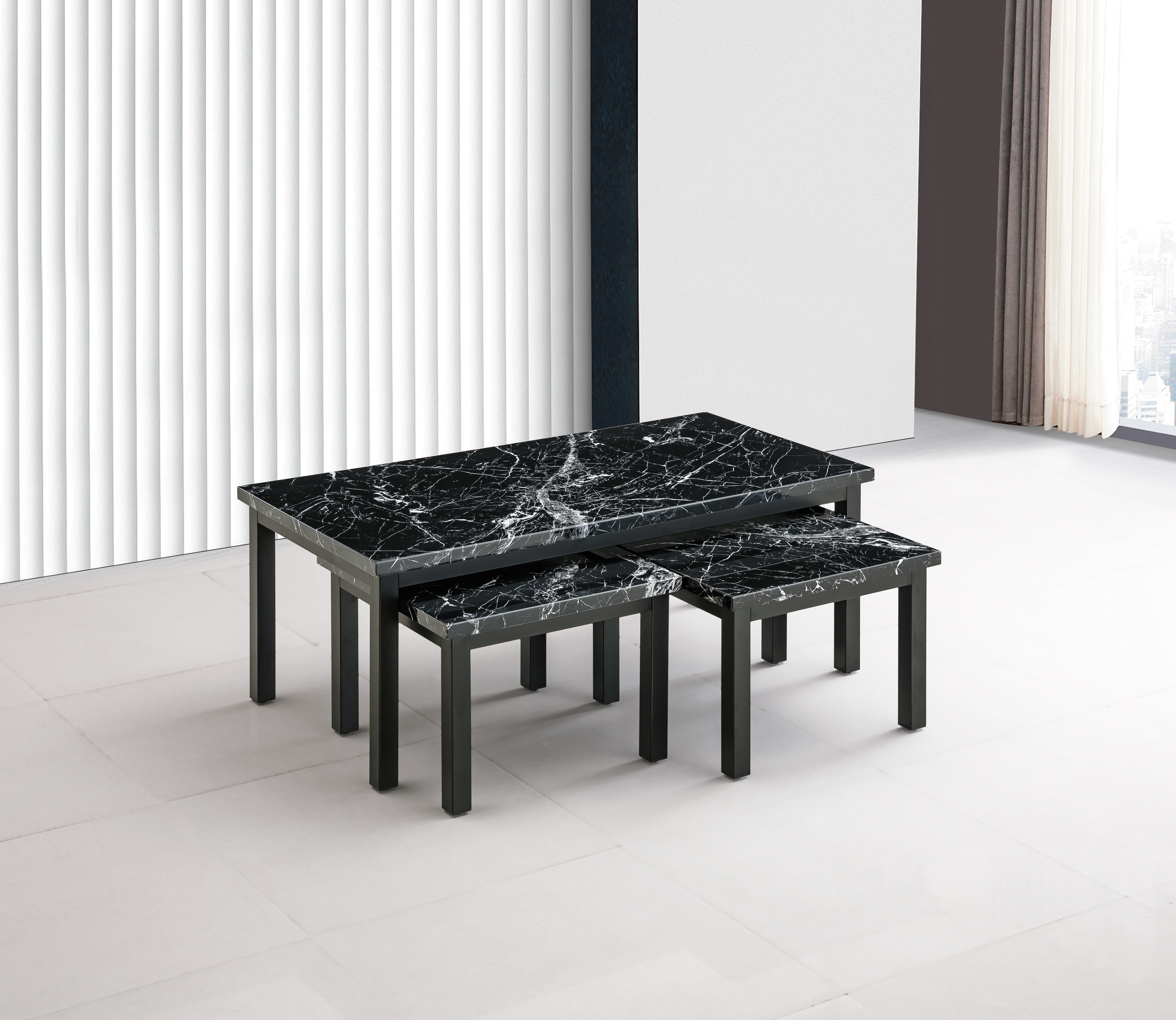 Coffee Table + 2 Side Tables (CT-500+ST-500)