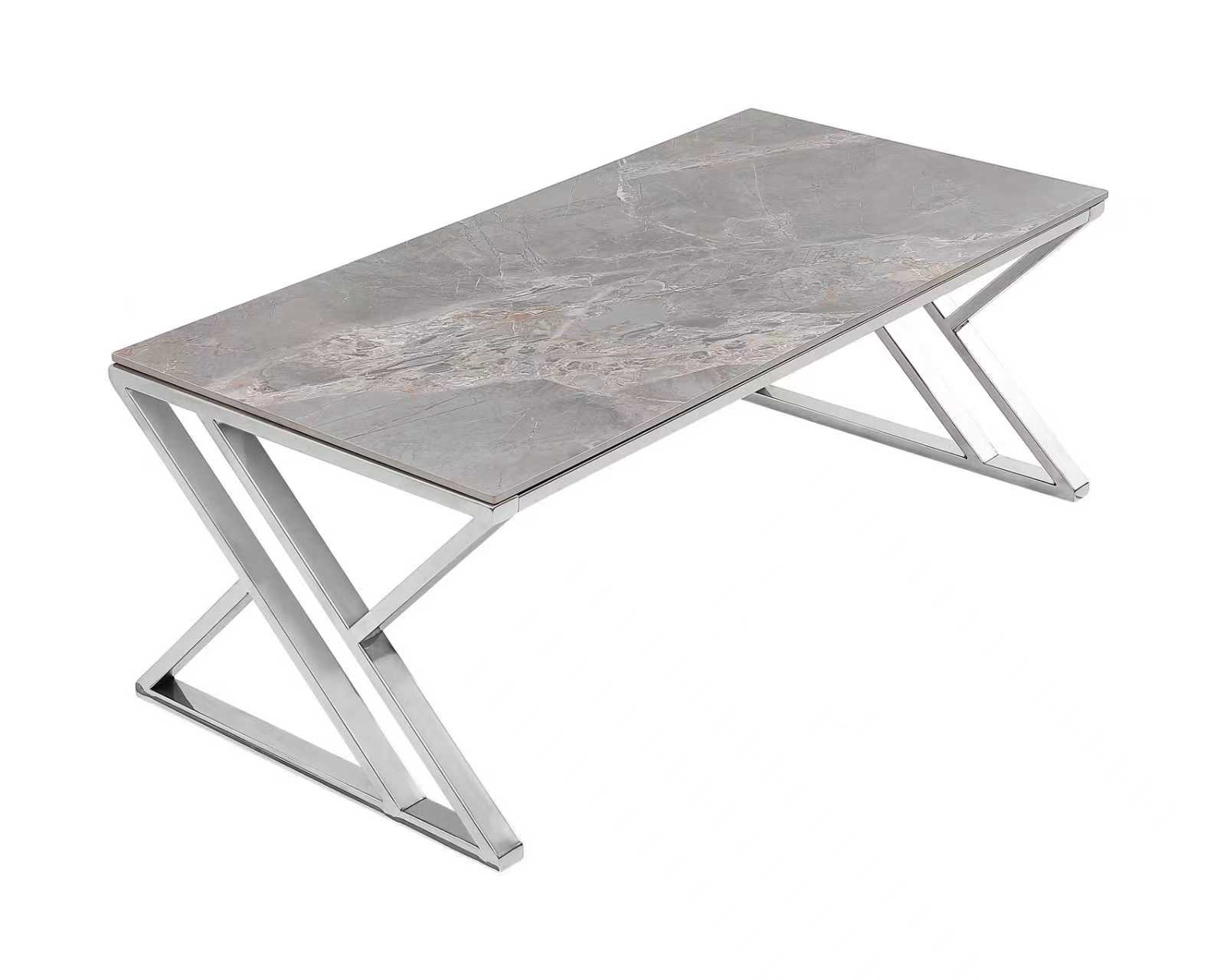 Ceramic Coffee Table (Grey)