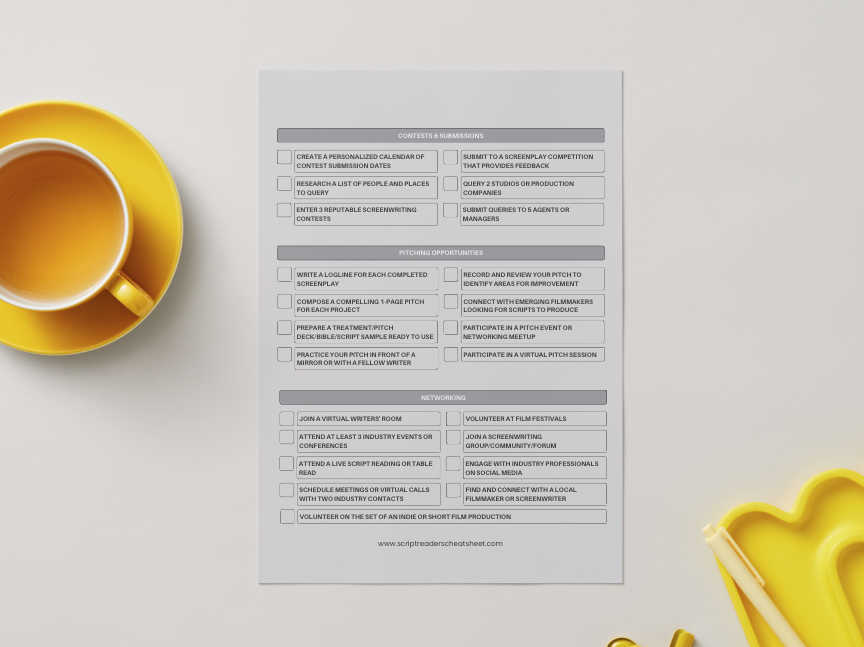 Achievable Screenwriting Goals 2026