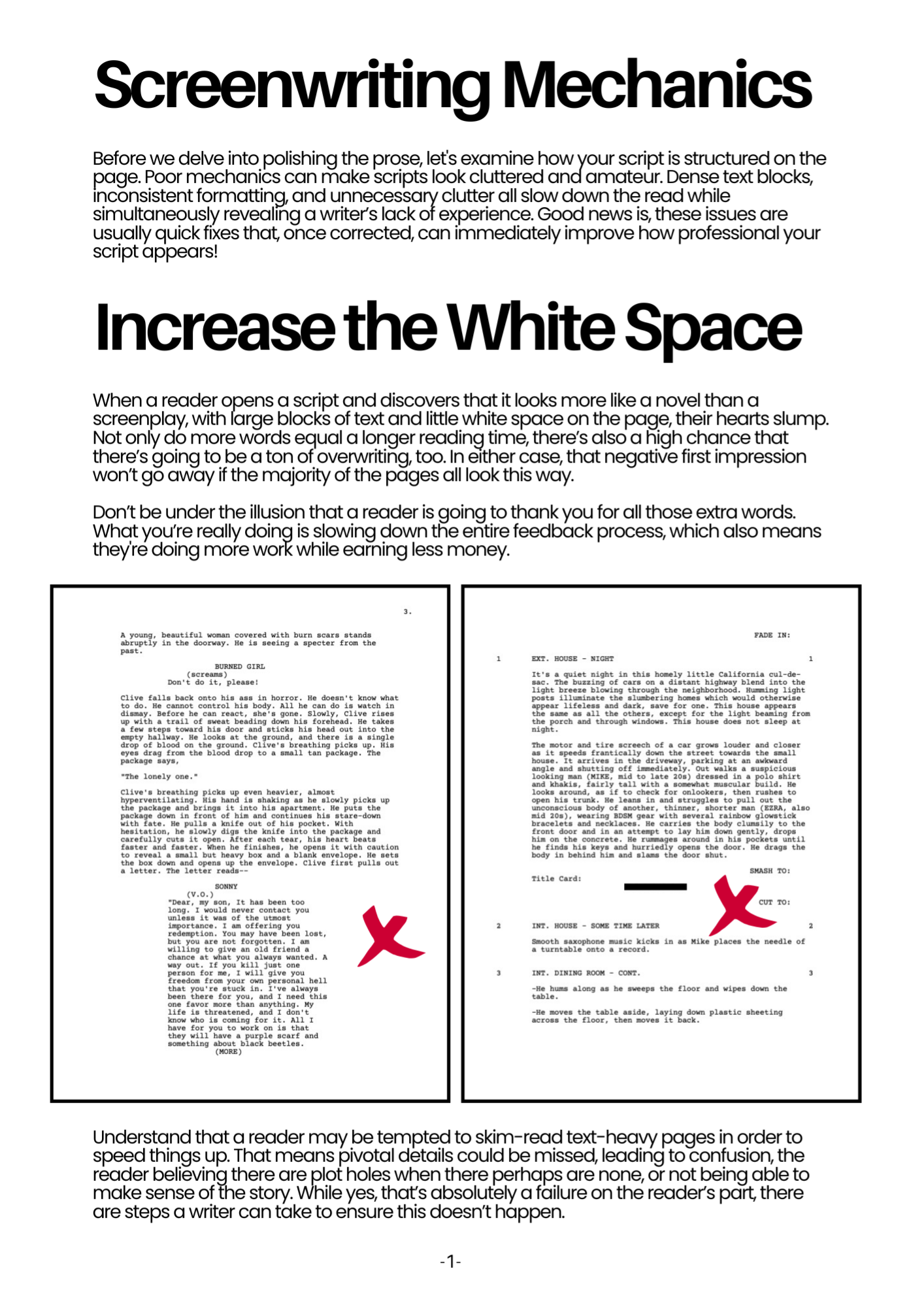 The Readability Cheat Sheet