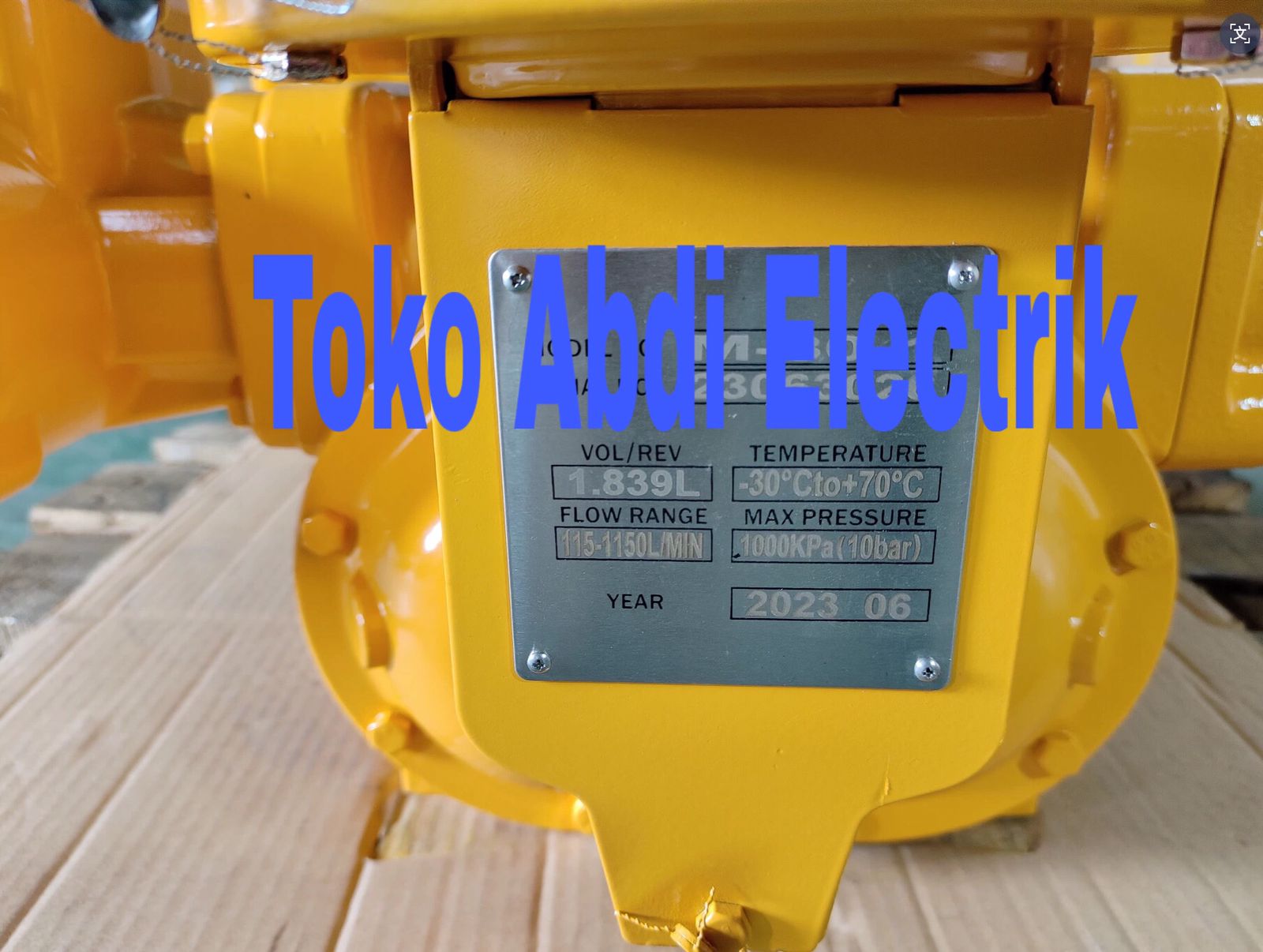 Flow meter solar Volumetric Industrial Flow Meter Measurement Liters untuk Industri Tambang Minyak Brand Maide