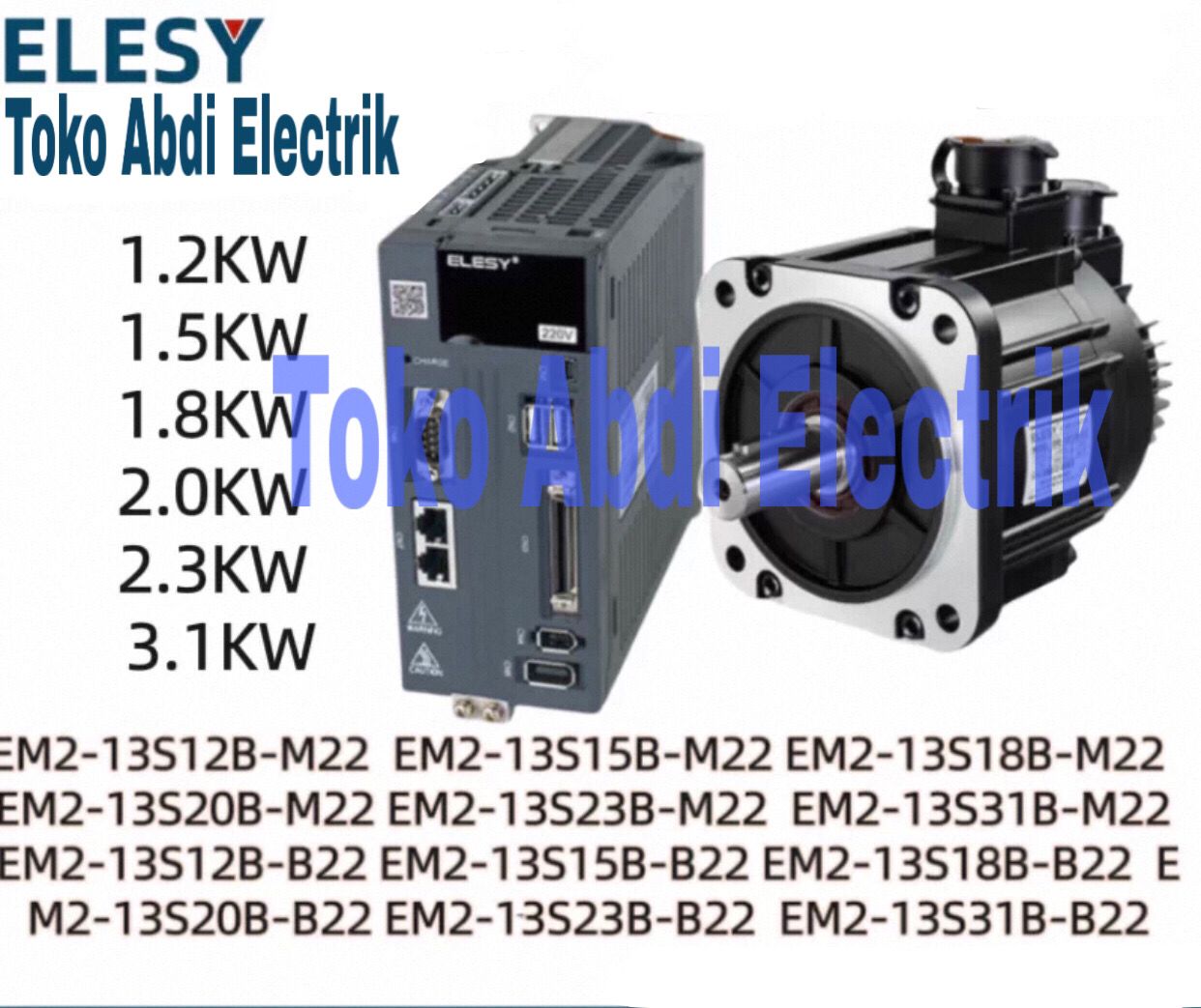ELESY Servo 130EMA-150CP22/130EMD/130EMA-100CP22/130EMA-150CP42 New Genuine Elesy