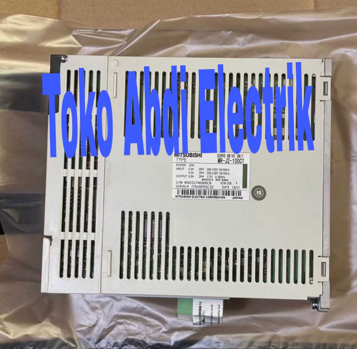 MR-J2-100CT MR-J2-200CT Mitsubishi Servo Drive Original