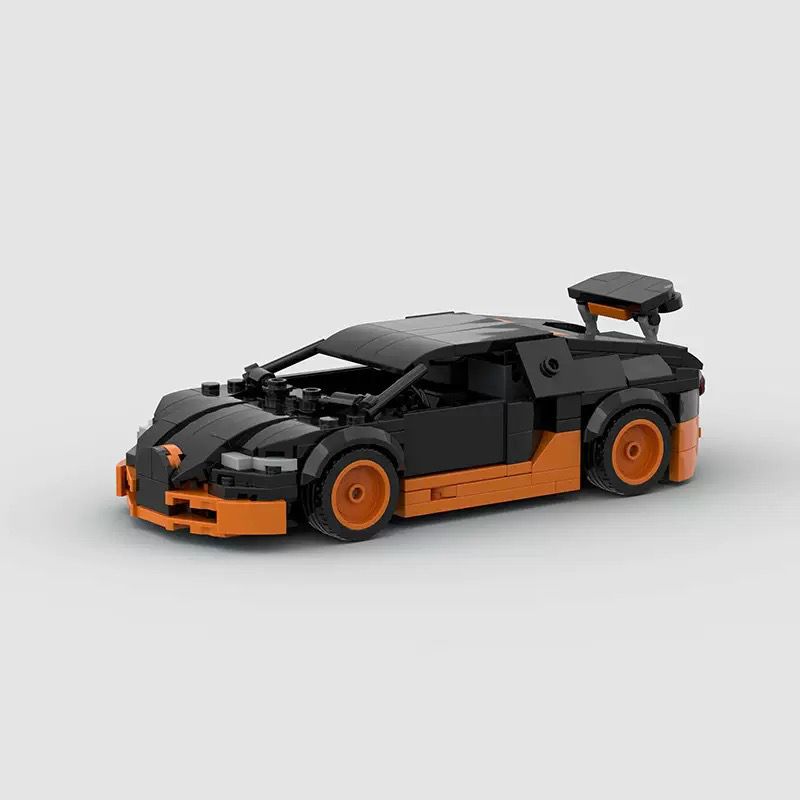Bugatti Veyron orange