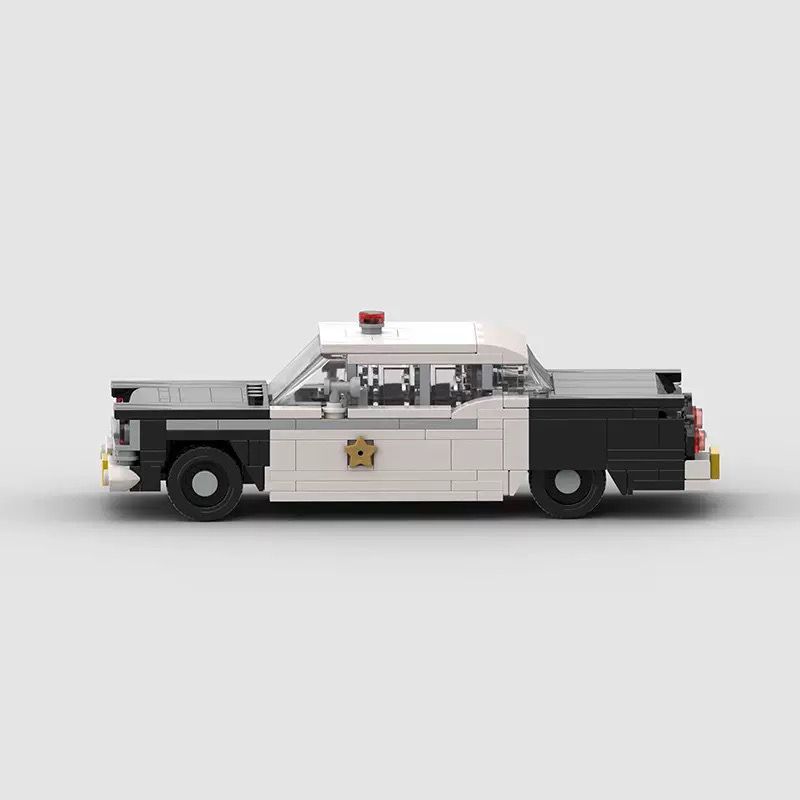 Vintage 60s Police car