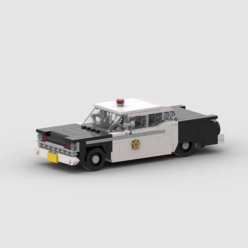 Vintage 60s Police car