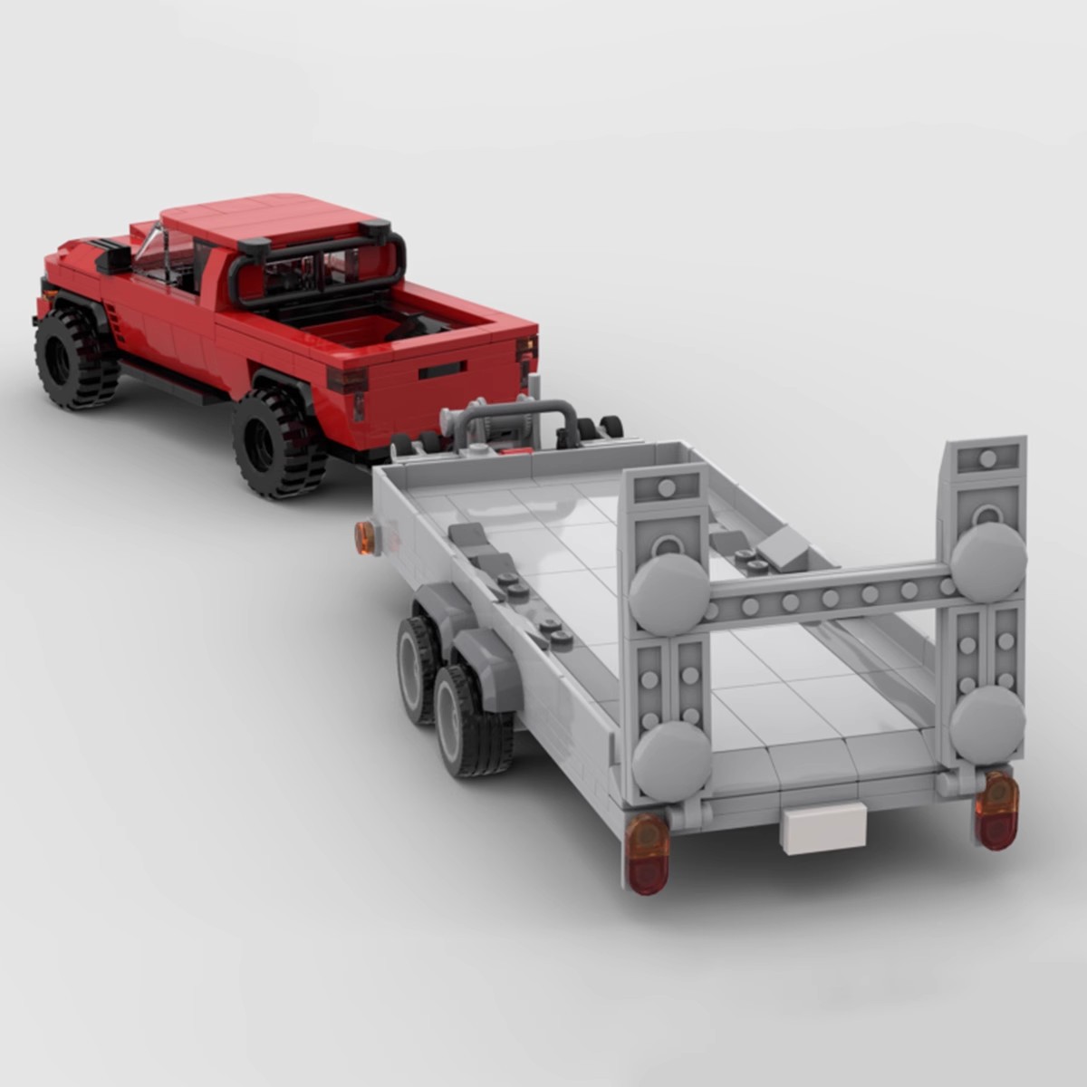 Dodge RAM 1500TRX with trailer