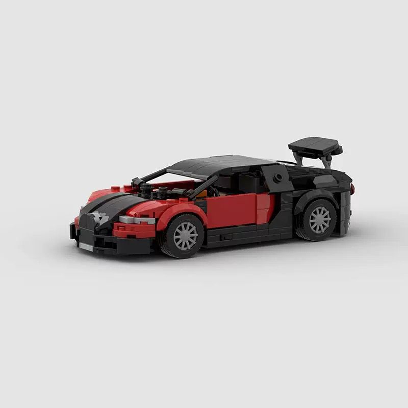 Bugatti Veyron red