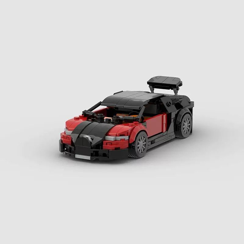 Bugatti Veyron red