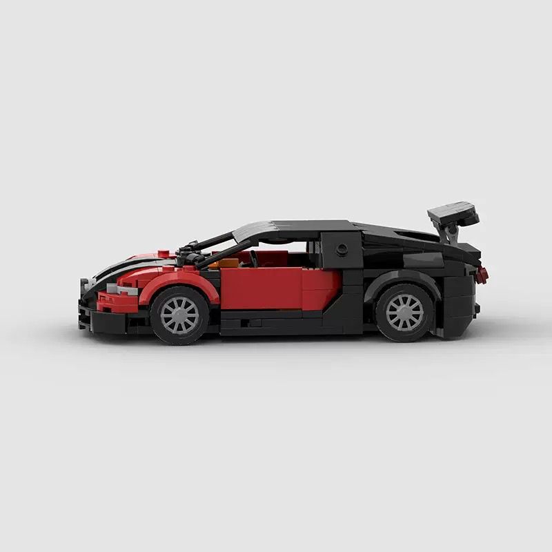 Bugatti Veyron red