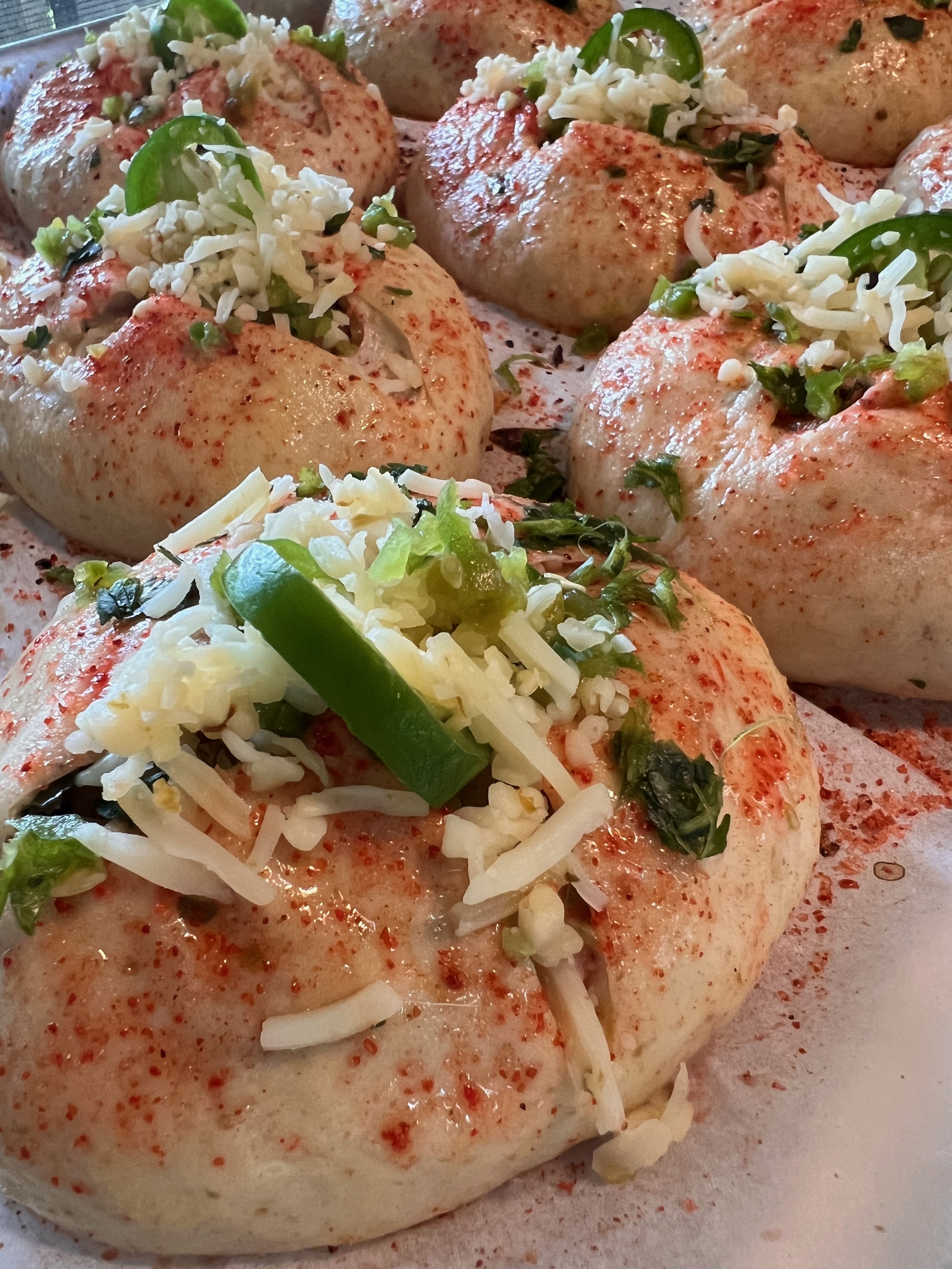 Sandwich/Hamburger Rolls - “El Twisto Loco"