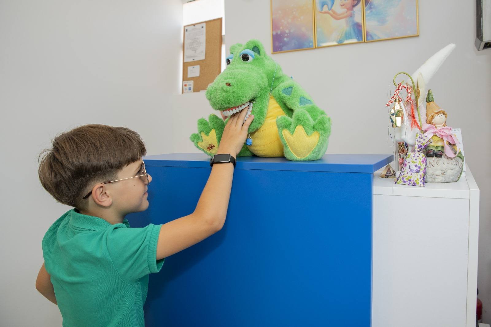 Green Dinosaur Plush Toy