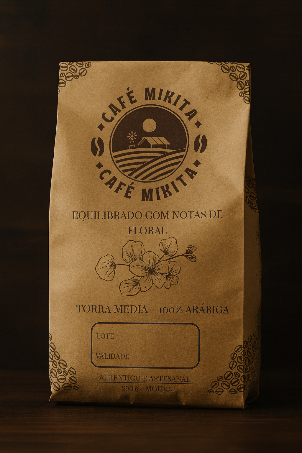 Café com notas equilibradas de foral