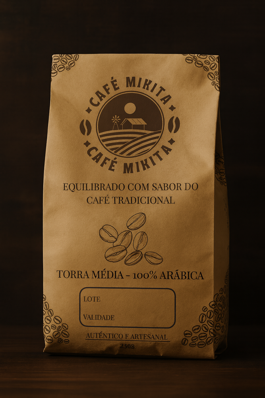 Café tradicional da mesa do brasileiro